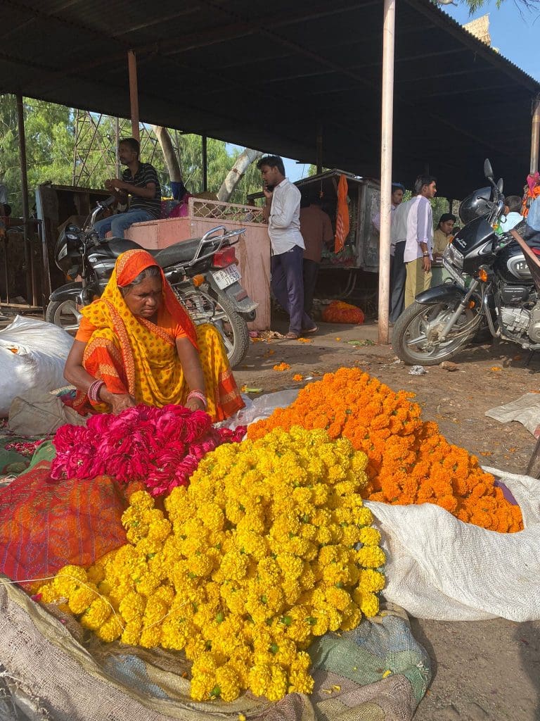 Jaipur Flower Market