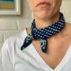 Organic Cotton Bandana - Piano Print