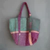 Kantha Stitched Tote Bag - Manzanita
