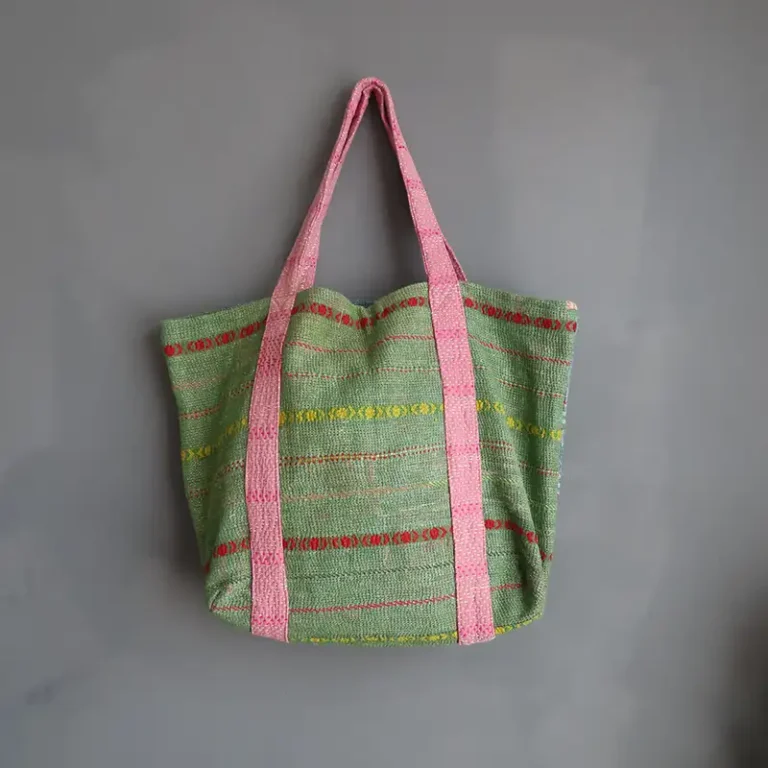 kantha tote bags