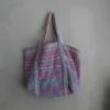 Kantha Fabric Tote Bag - Rabbitbrush