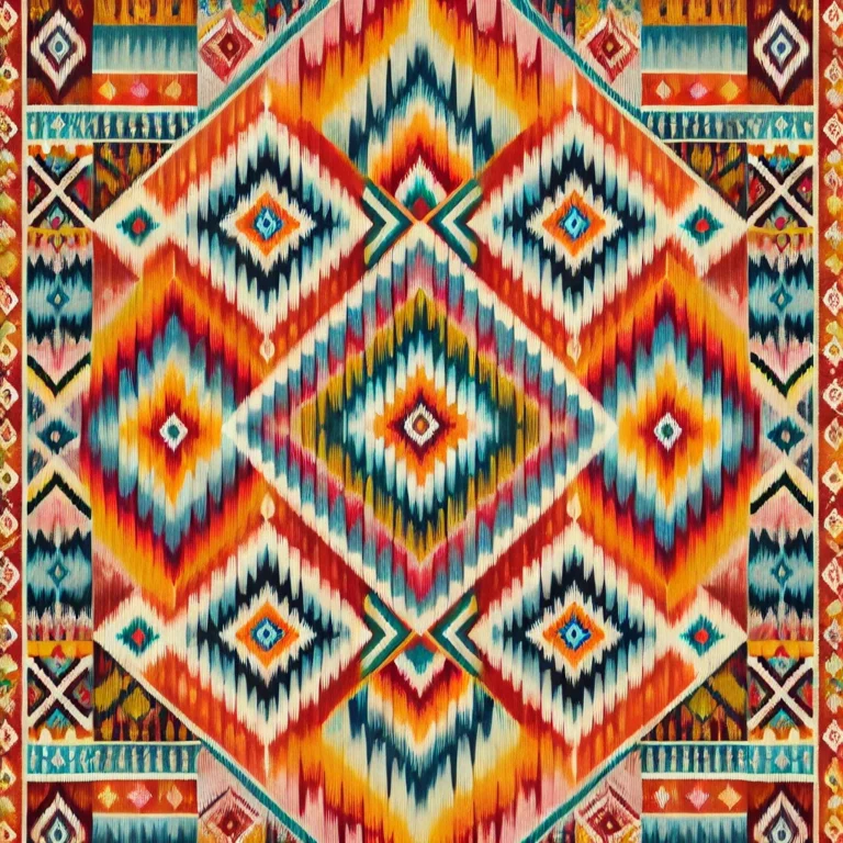 indian ikat fabric