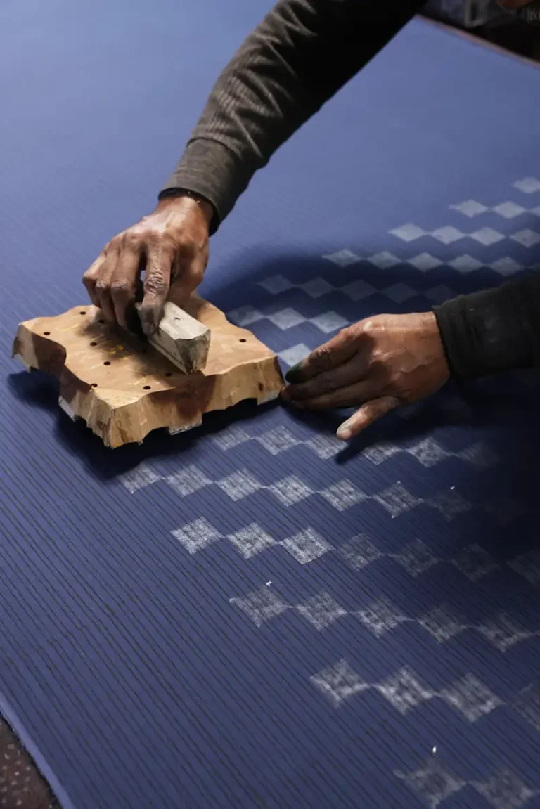 block printed cotton