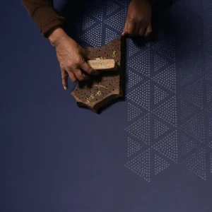 hand block printed cotton