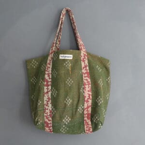 kantha fabric bag