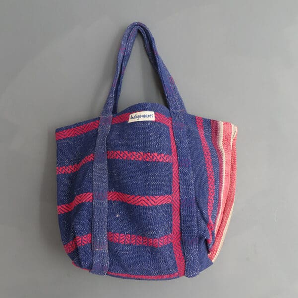 kantha fabric bag