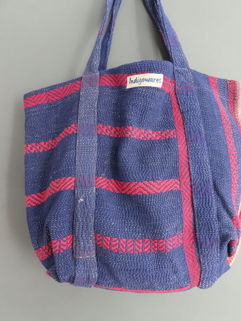 kantha quilt bag