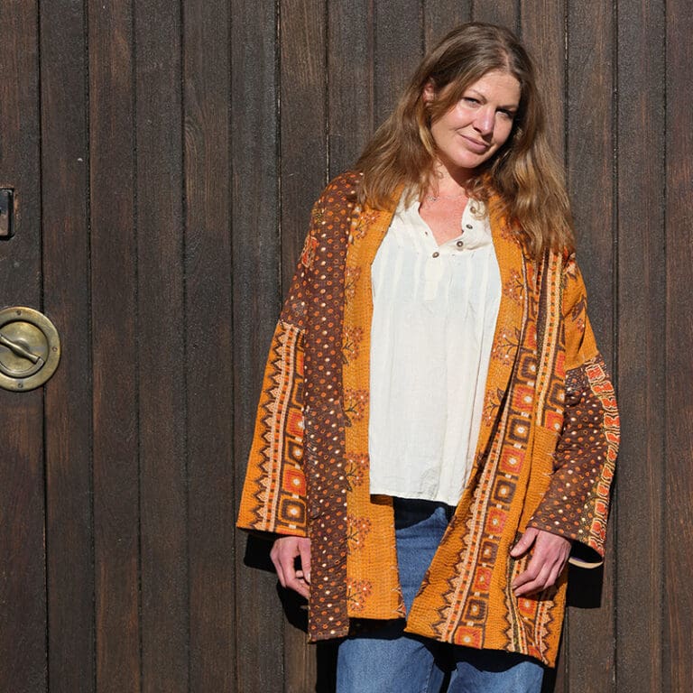 KANTHA FABRIC JACKET