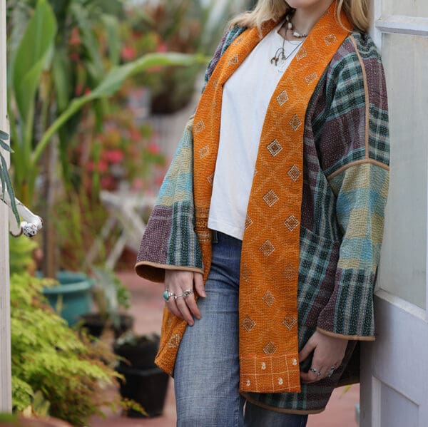 KANTHA FABRIC JACKET