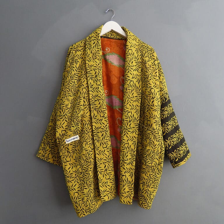 Kantha Quilt Long Jacket