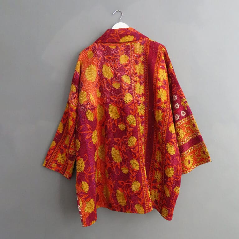 KANTHA QUILT LONG JACKET