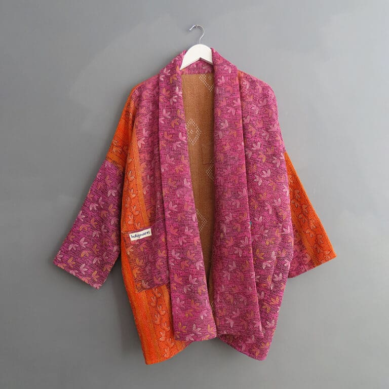 Kantha Quilt Long Jacket