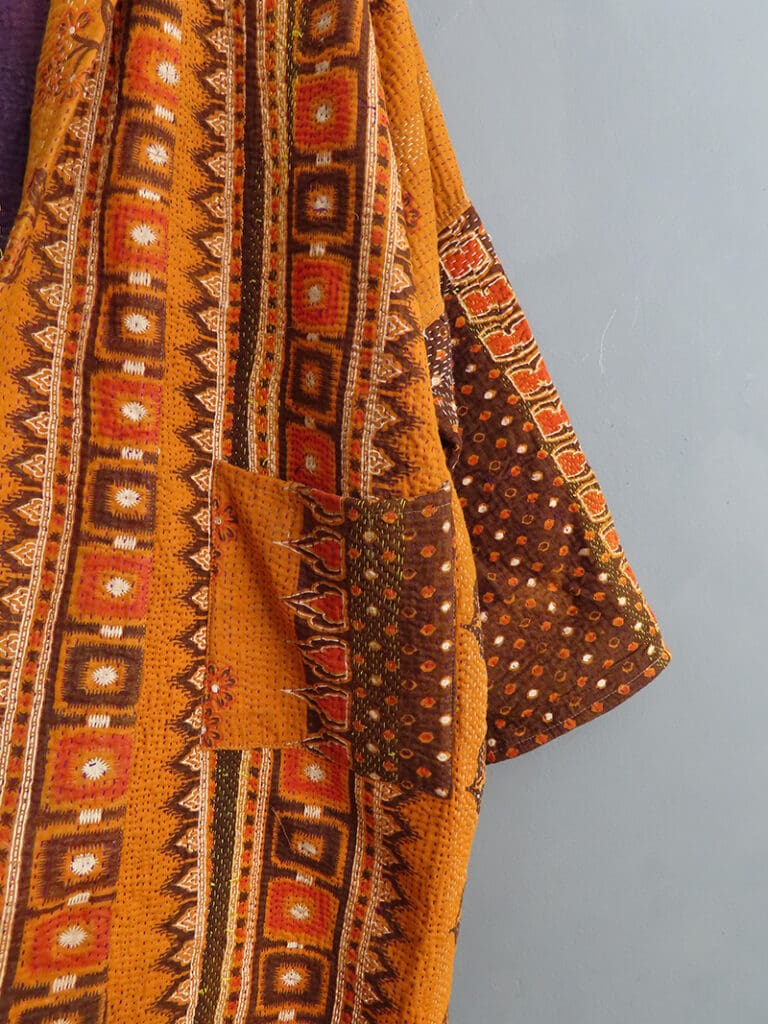 long kantha jacket