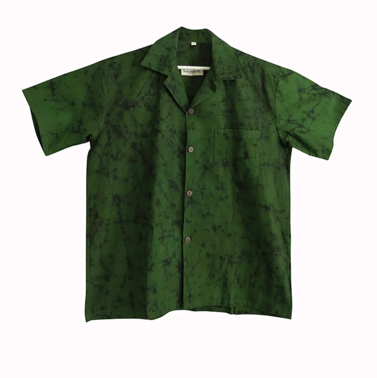 GREEN SHORT SLEEVE SHIRT