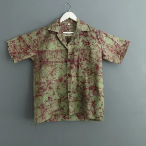 artisan batik short shirt