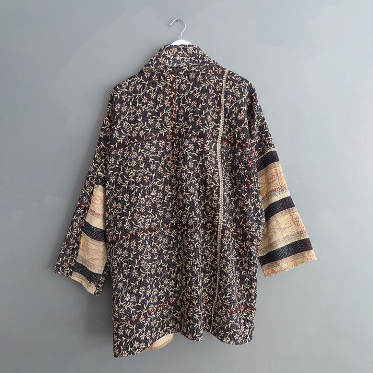 kantha fabric jacket