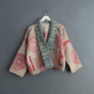 kantha fabric jacket