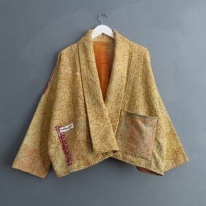 reversible Kantha jacket