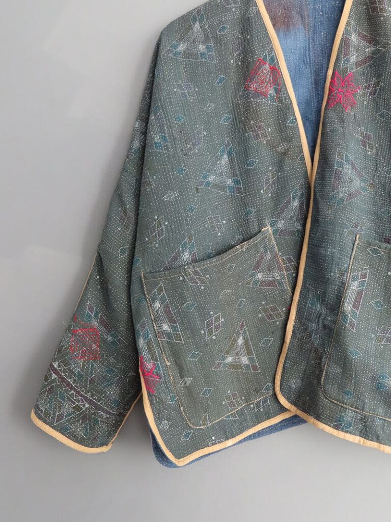 kantha short jacket