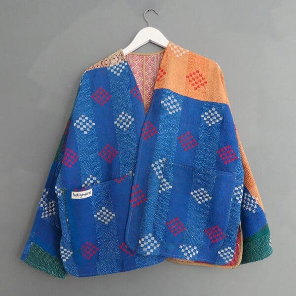 kantha fabric jacket