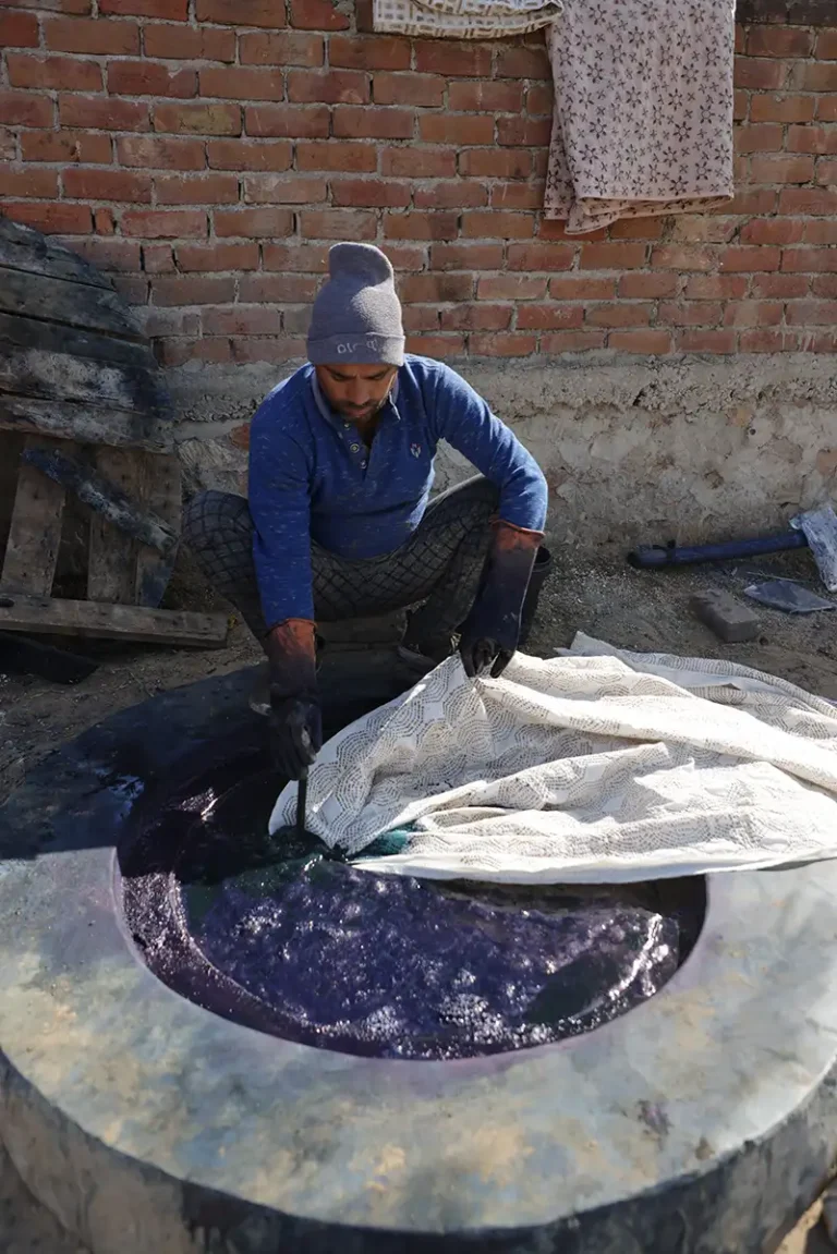 indigo dye