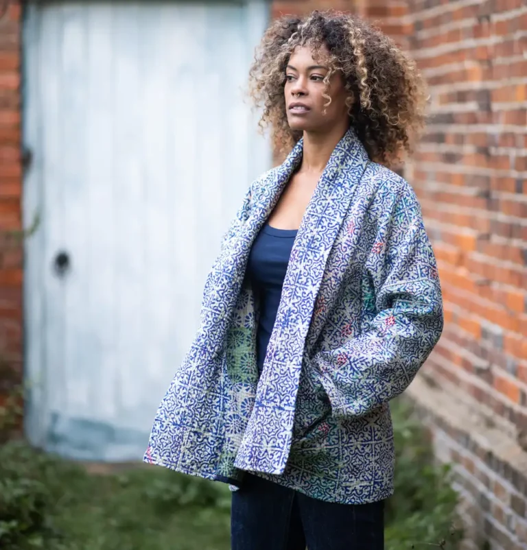 kantha coat