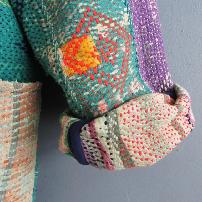 patchwork quilted jacket