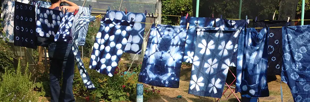diy fabric dyeing