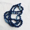 Natural Dyed Cloth Bead Bundle - Indigo Mix