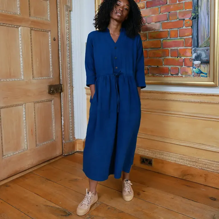 button down dress