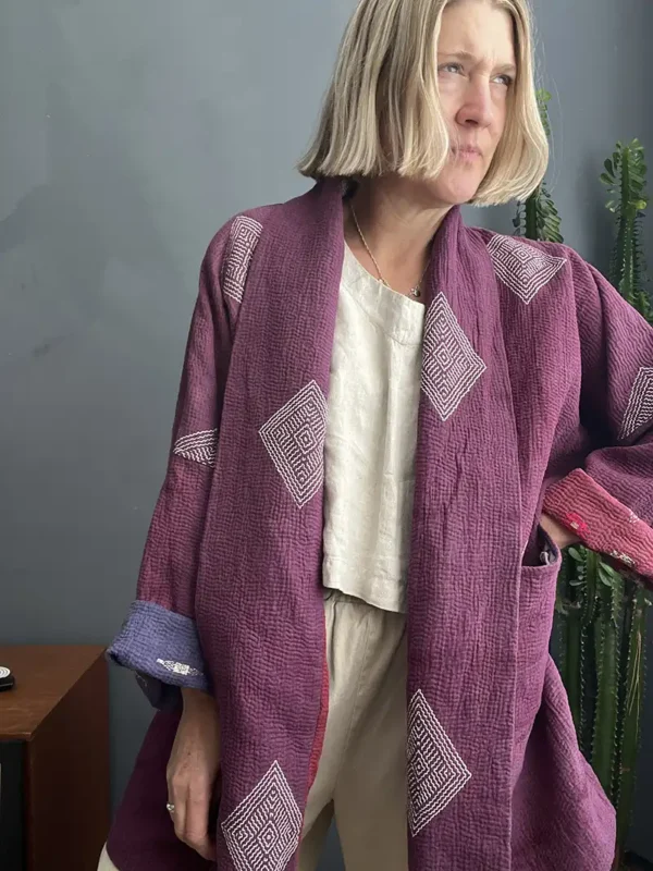 long kantha jacket