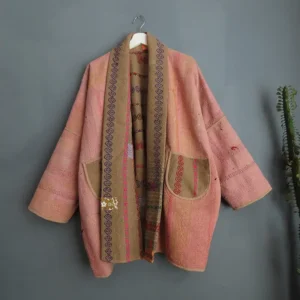 reverse of kantha jacket