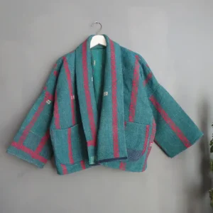 reversible kantha jackets
