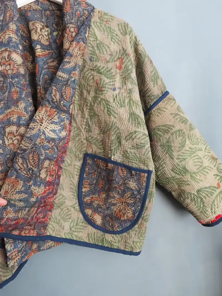 kantha short jacket