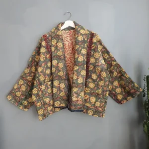 kantha quilted jacket