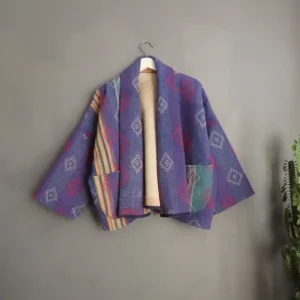 kantha quilted jacket