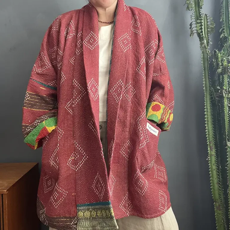 long kantha jacket