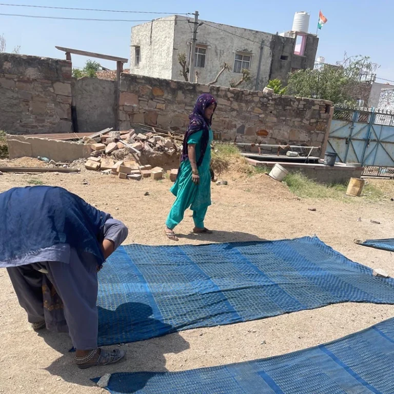 drying fabric in india