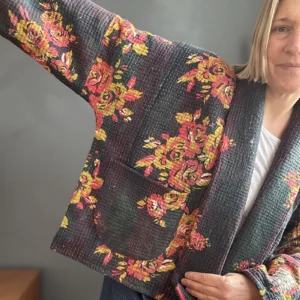 quilted kantha jacket