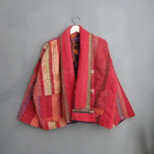 quilted kantha jacket