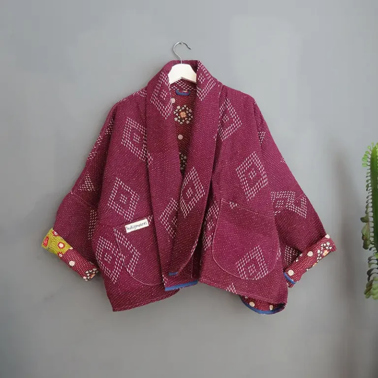 vintage kantha jacket