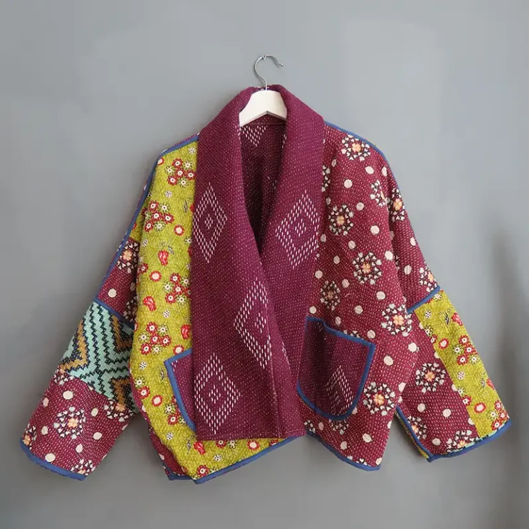 vintage kantha jacket