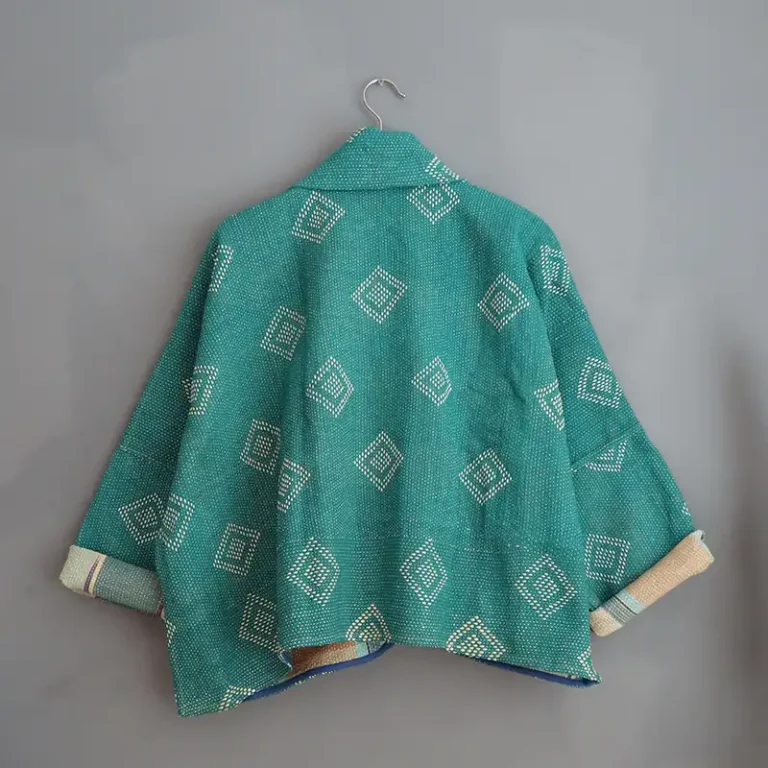 vintage kantha jacket