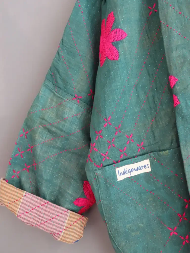 vintage kantha jacket