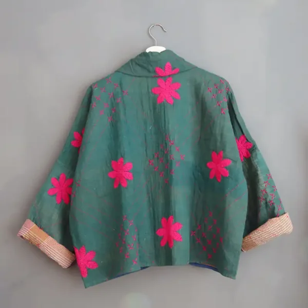 vintage kantha jacket