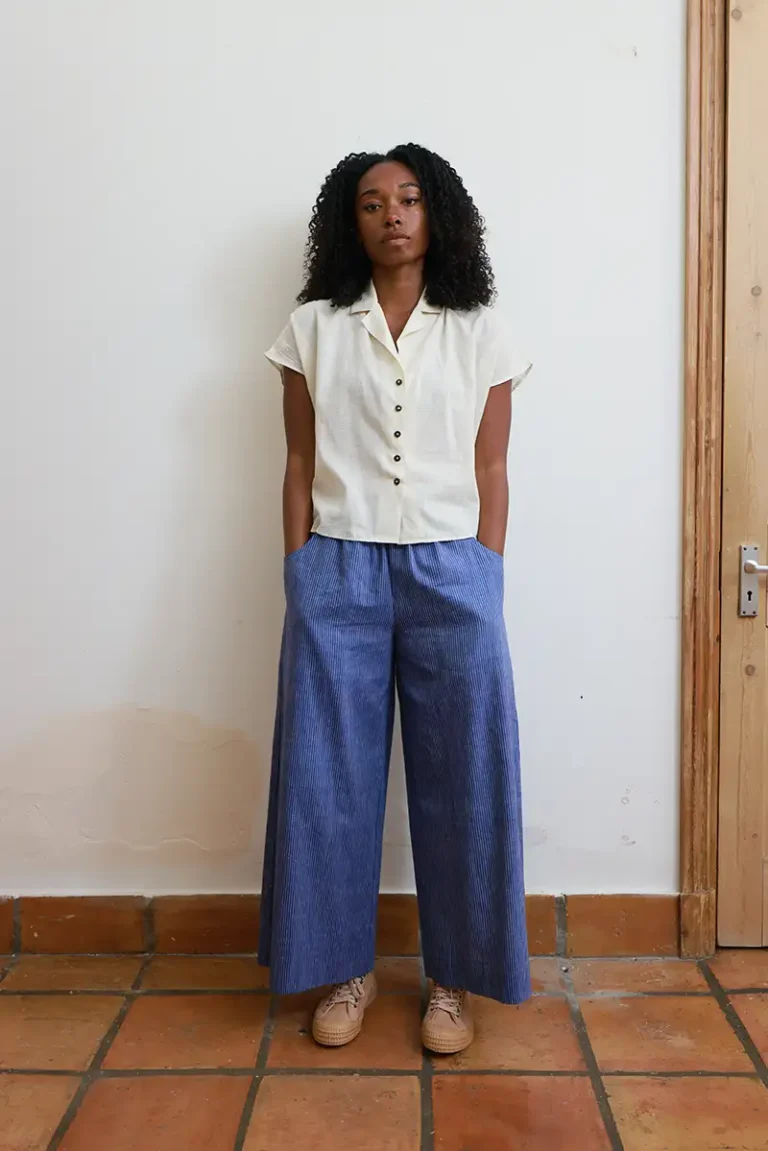 ladies wide leg pant