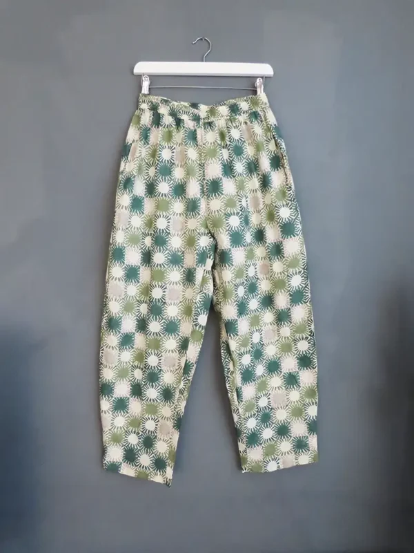 printed women's trousers