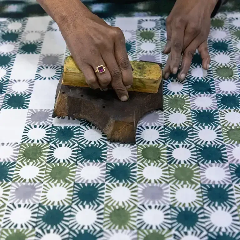 hand printed