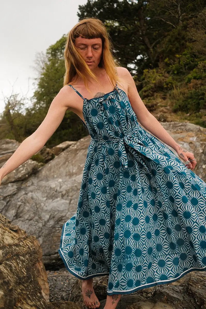 loose cotton dress