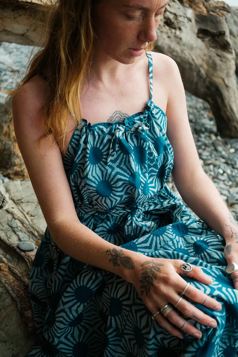loose cotton dress
